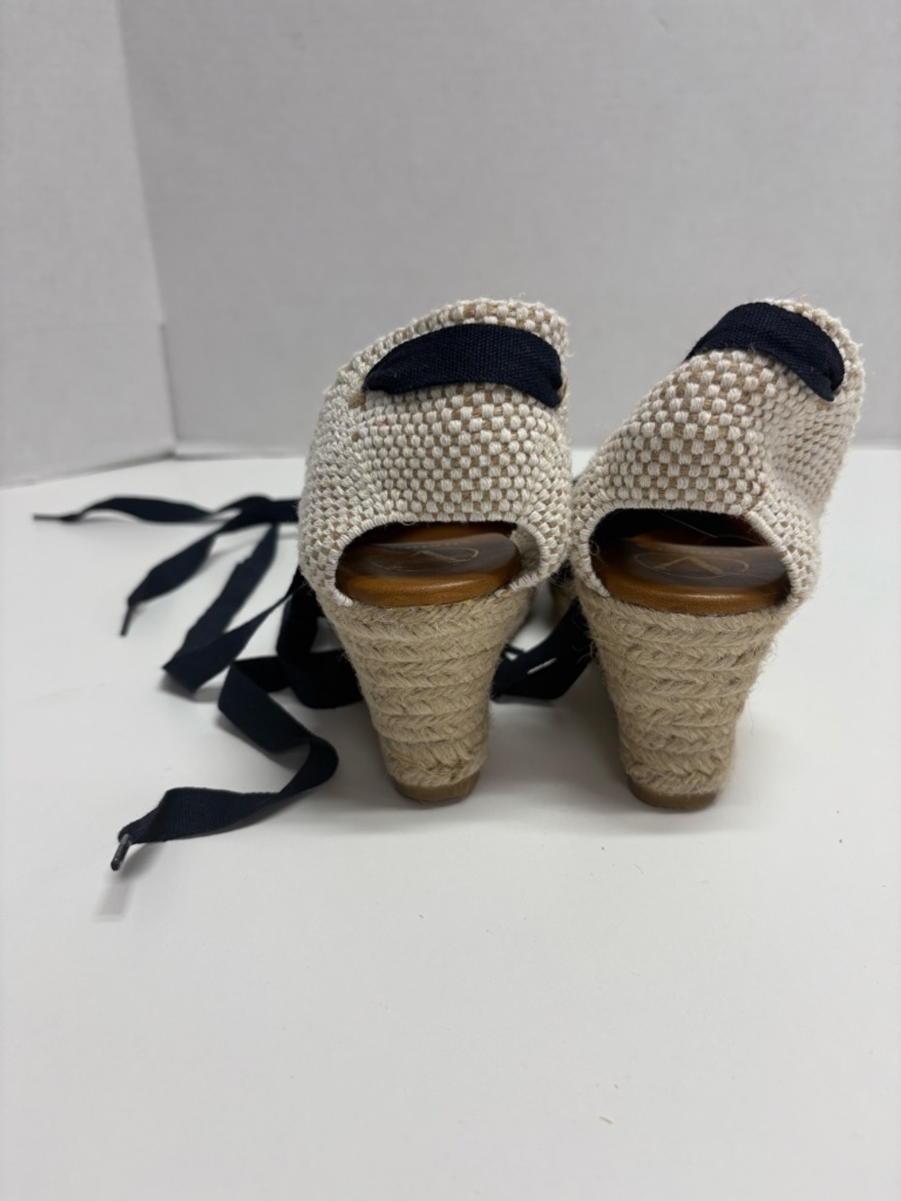 Viguera Valencian-Style Espadrilles With Jute Wedge - Size 39 (8.5 US) - Picture 3 of 14
